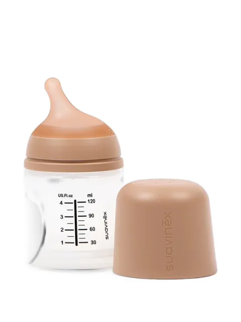Suavinex logo-engraved feeding bottle