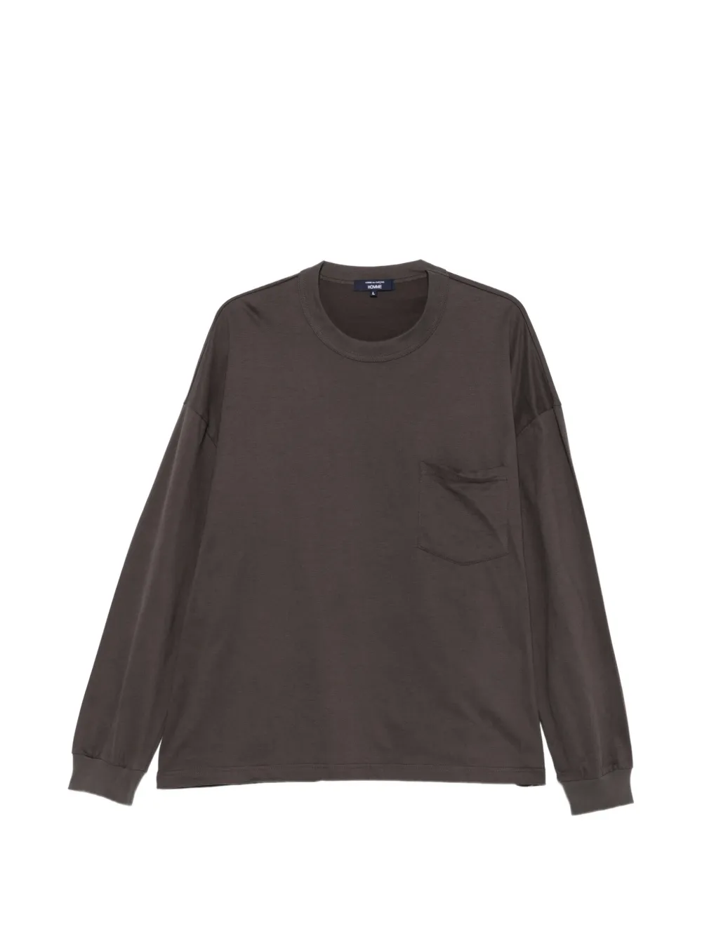 Comme des Garçons Homme chest-pocket long-sleeve T-shirt Grijs