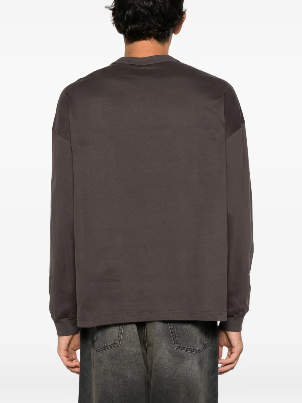 Comme des Garçons Homme chest-pocket long-sleeve T-shirt Grijs