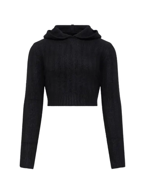Rick Owens Tower cropped hoodie