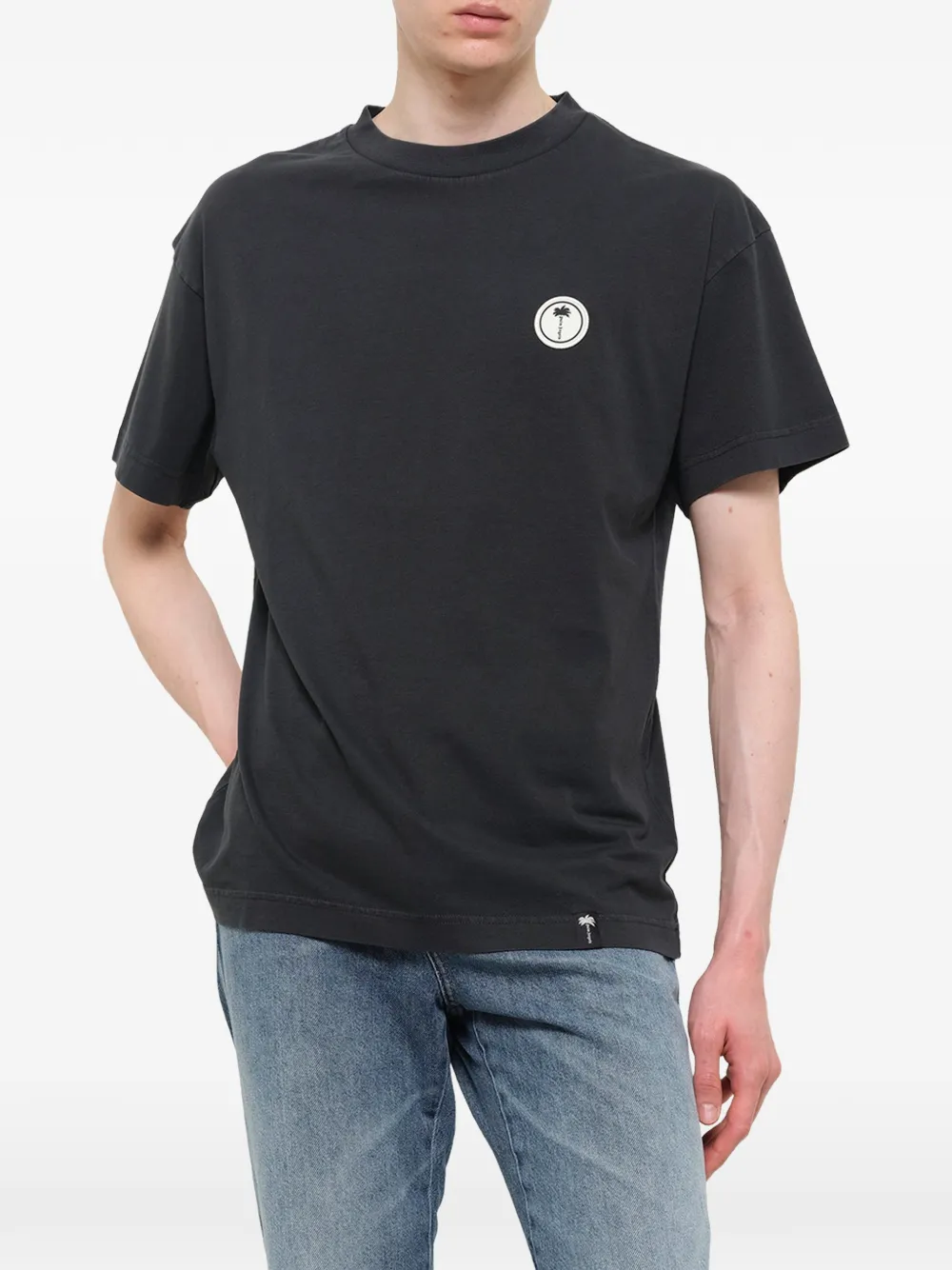 Palm Angels Palm Shadow T-shirt Zwart