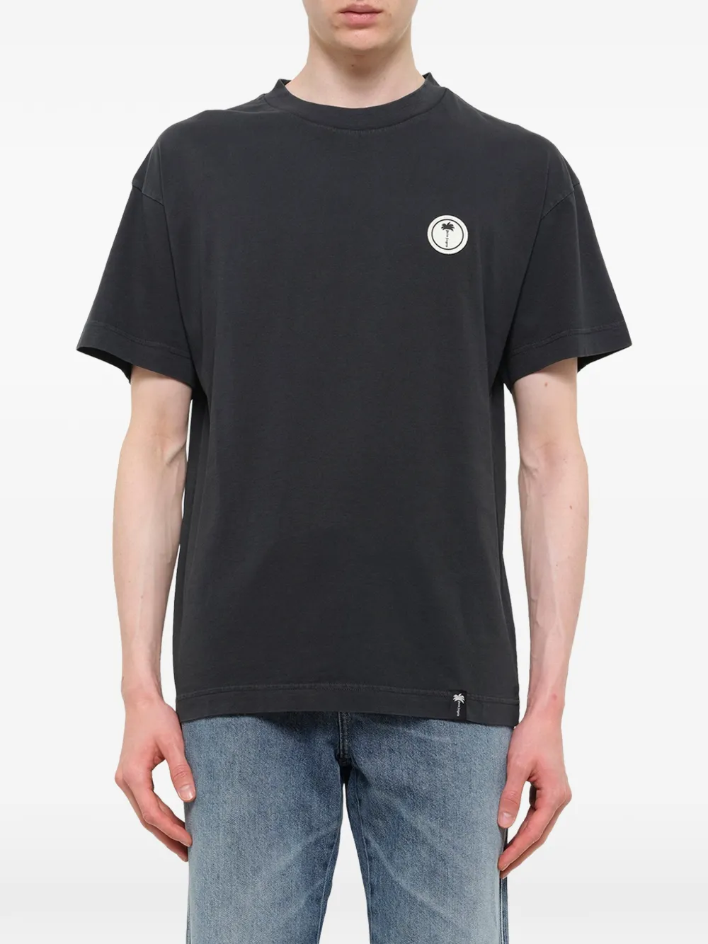 Palm Angels Palm Shadow T-shirt Zwart