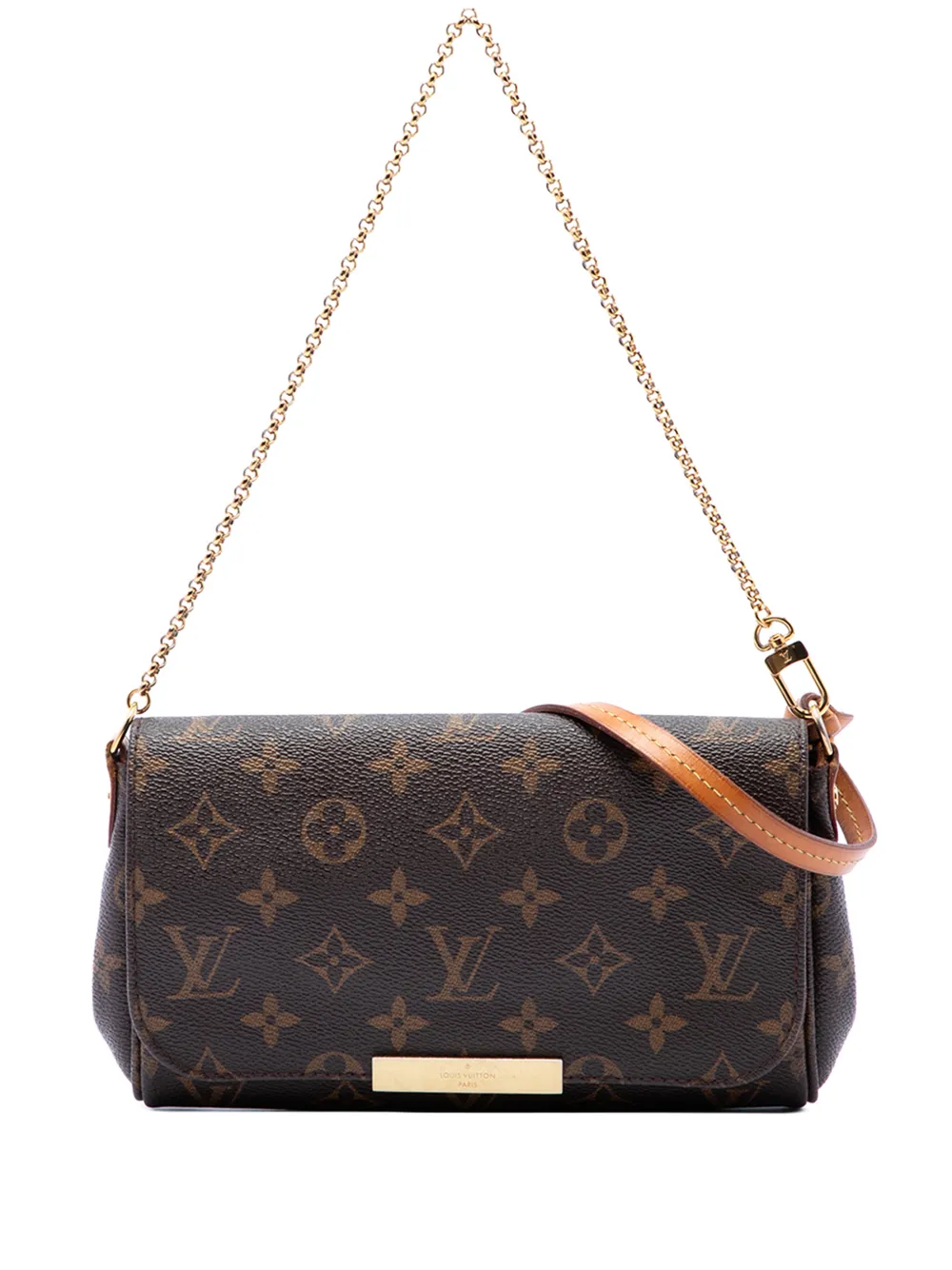 Louis Vuitton Pre-Owned 2015 Monogram Favorite PM satchel - Marrone