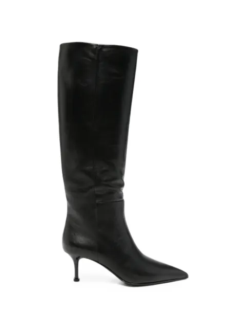 Premiata pointed-toe leather boots