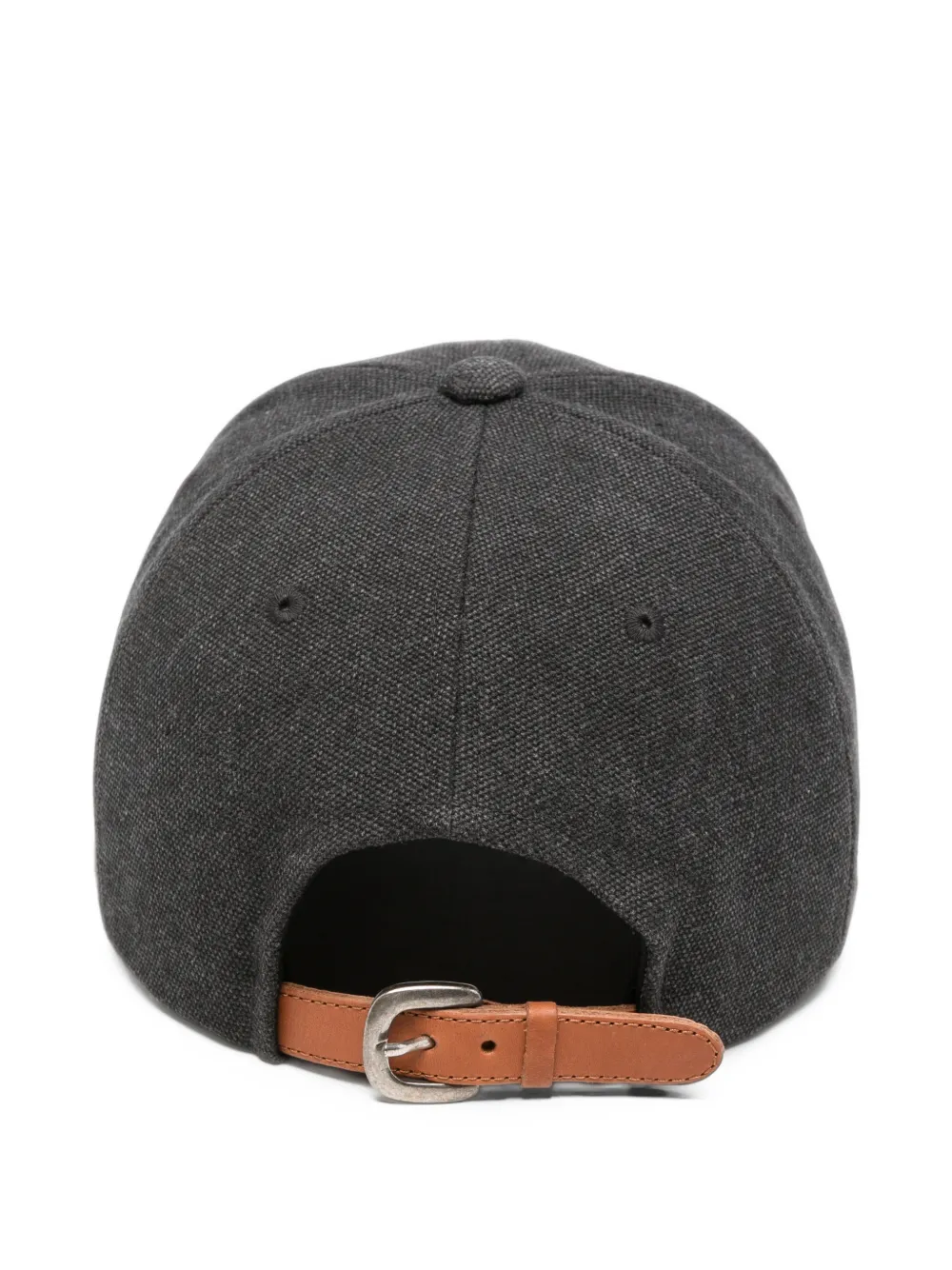 Premiata Ball logo-embroidered baseball cap Zwart