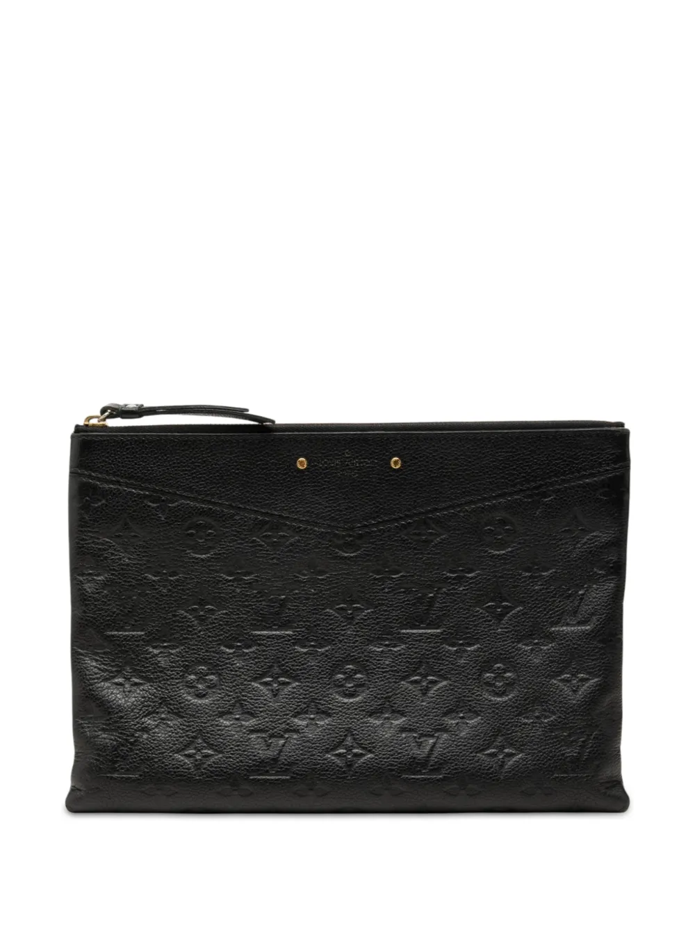 Louis Vuitton Pre-Owned 2018 Monogram Empreinte Daily Pouch clutch bag - Nero
