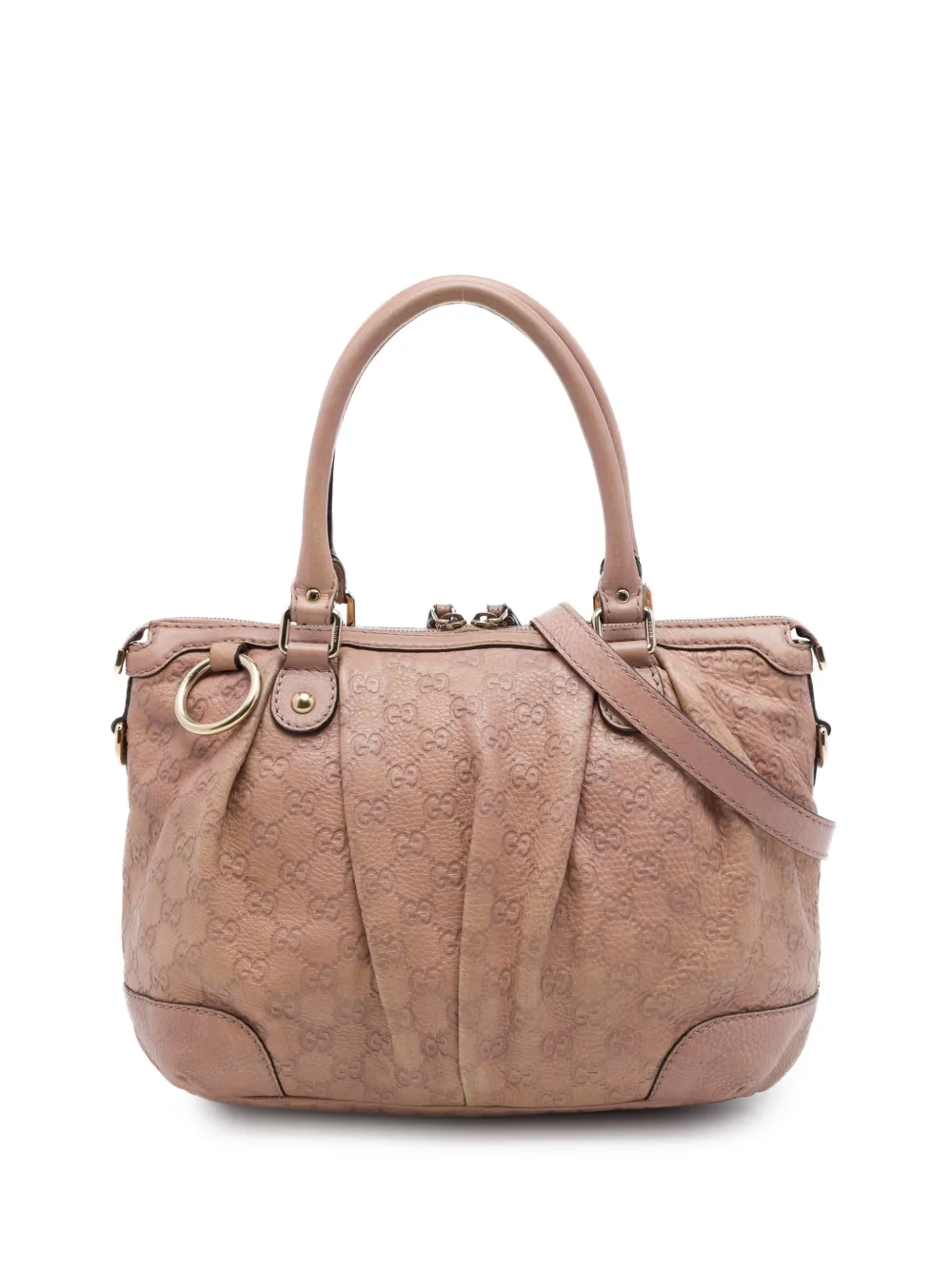 Gucci Pre-Owned 2016-2026 Guccissima Sukey satchel - Marrone