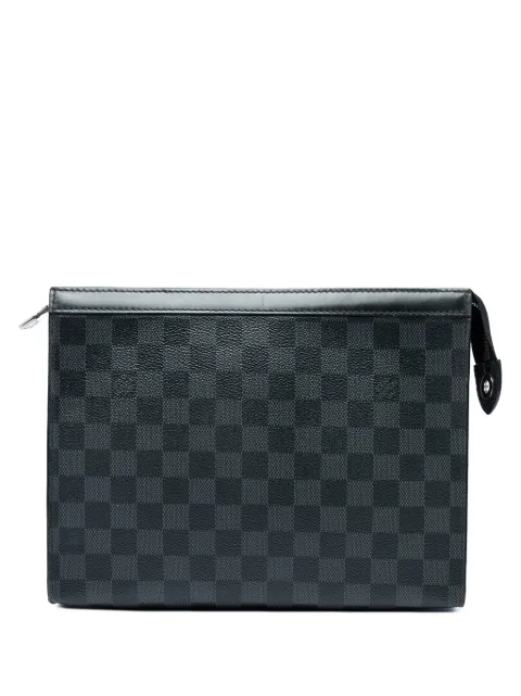 Louis Vuitton Pre-Owned 2018 Damier Graphite Pochette Voyage MM clutch bag