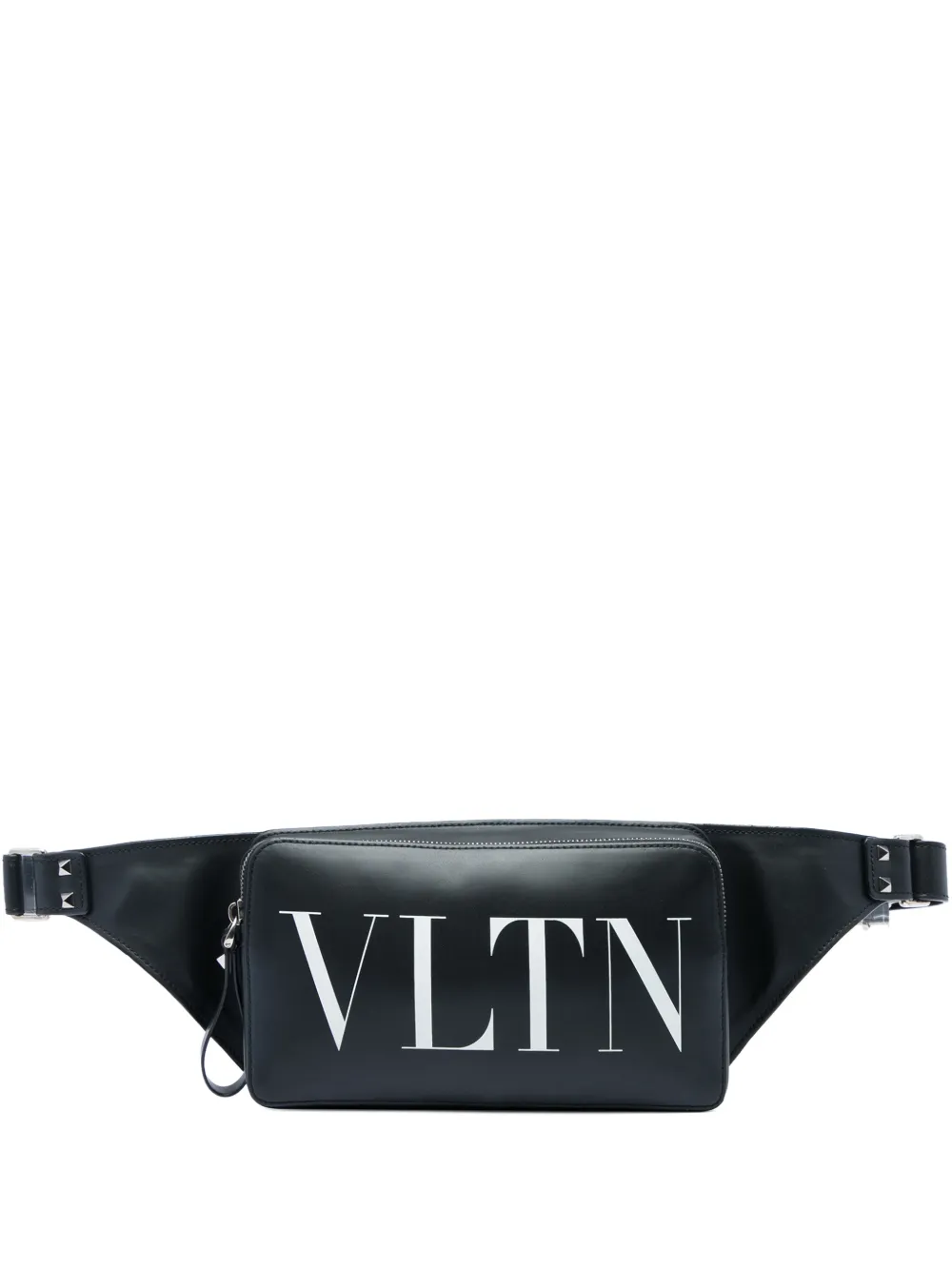 Valentino Garavani Pre-Owned 2000-2017 Leather VLTN Rockstud belt bag - Schwarz