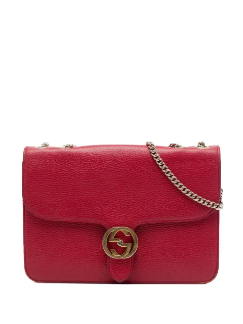 Gucci Pre-Owned 2016-2026 Medium Dollar Calfskin Interlocking G crossbody bag
