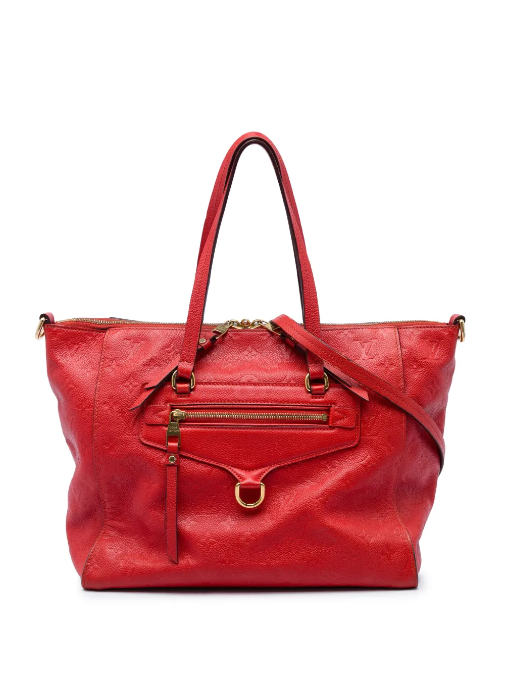 Louis Vuitton Pre-Owned 2013 Monogram Empreinte Lumineuse PM satchel - Red