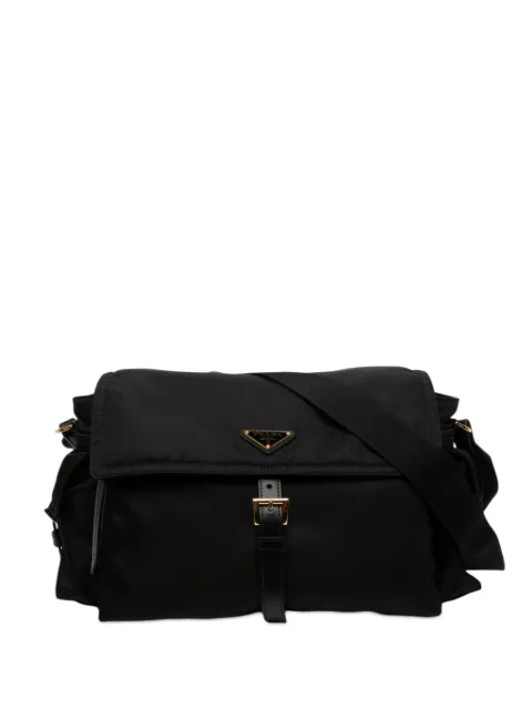 Prada Pre-Owned 2013-2026 Large Re Nylon Explore Messenger Bag crossbody bag