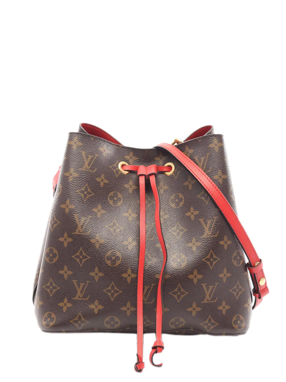 Louis Vuitton Pre-Owned 2000-2026 Monogram Neonoe MM bucket bag - Braun