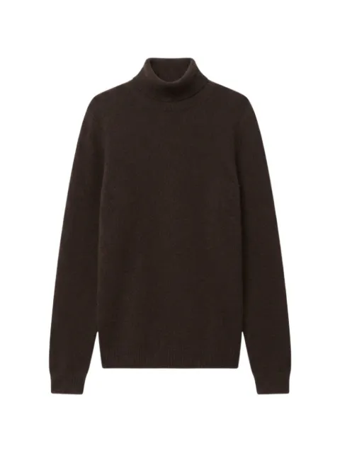 Iris Von Arnim roll-neck knitted sweater