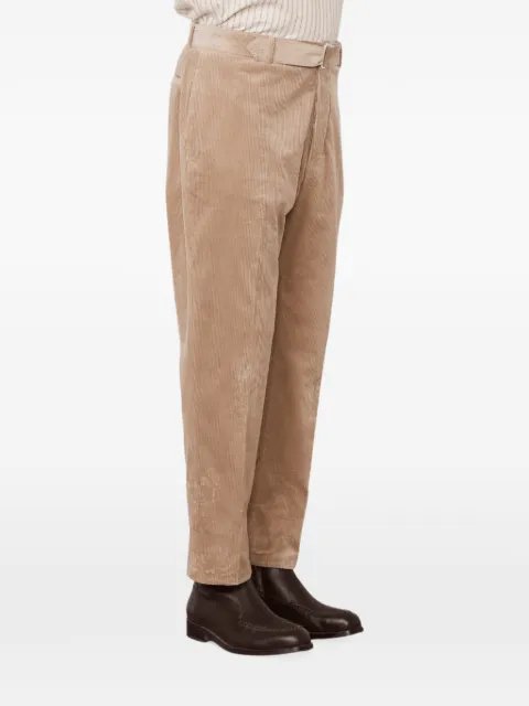 Officine Generale Hoche belted tapered trousers
