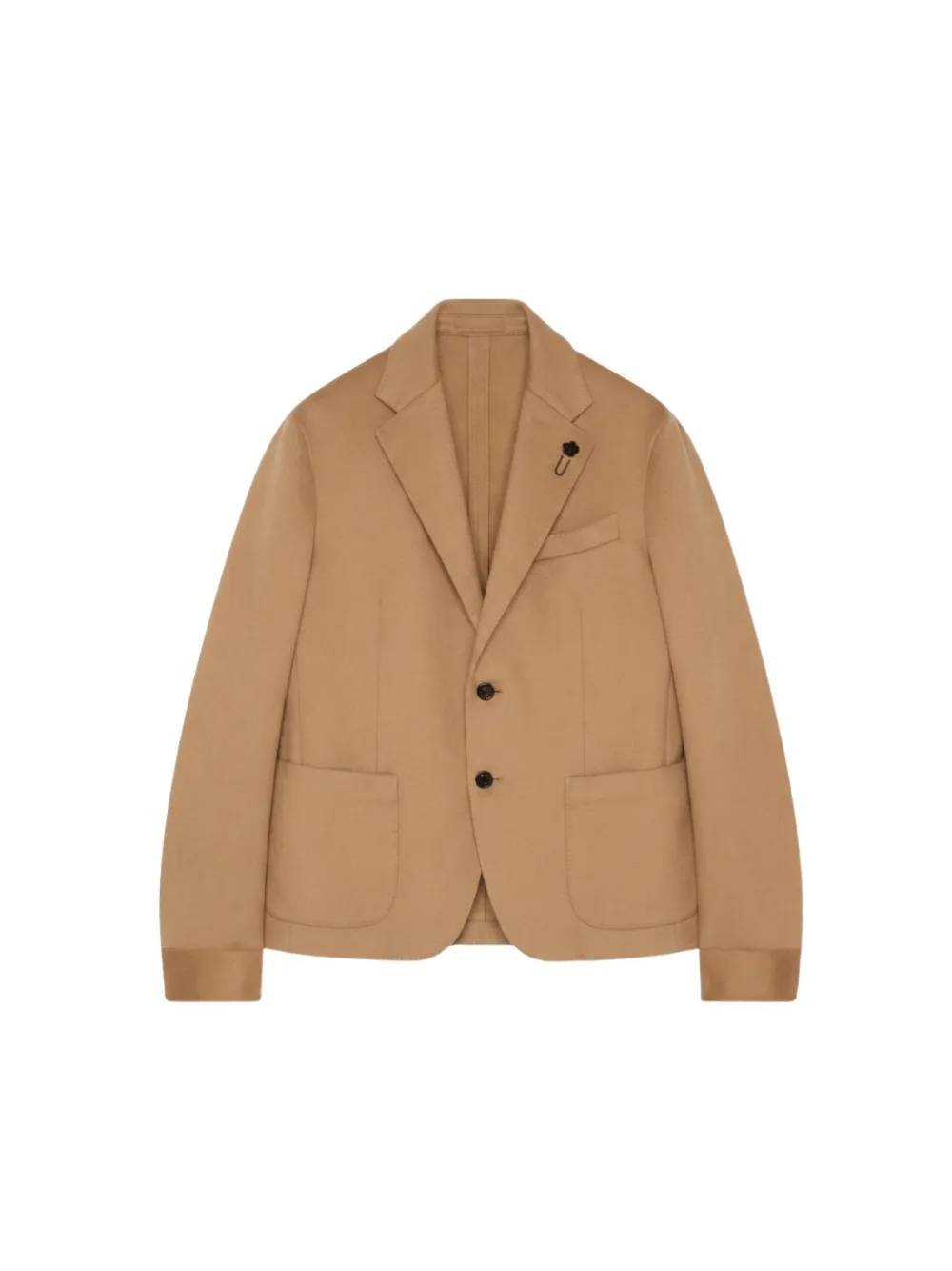 Lardini single-breasted patch-pocket blazer Beige