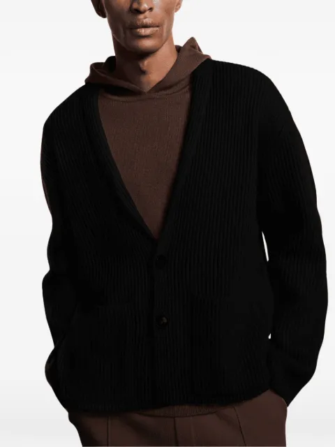 KIEFERMANN ribbed-knit cardigan