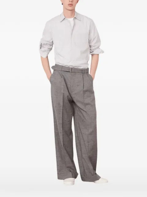 Officine Generale Gudo striped button-down shirt