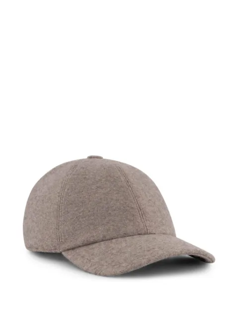 Fedeli panelled felted baseball cap