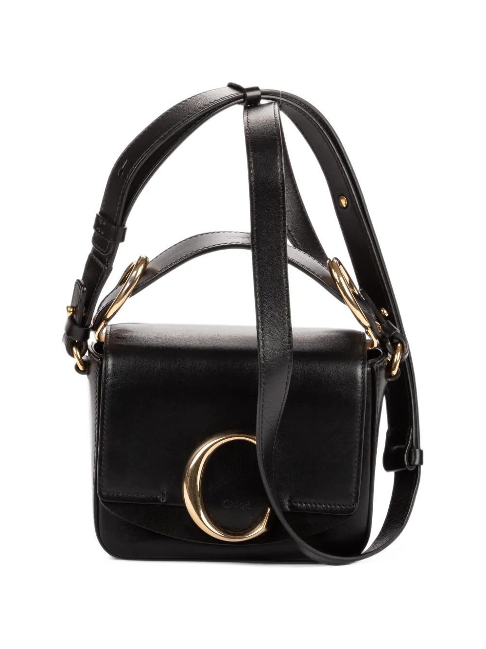 Chloé Pre-Owned Mini C shoulder bag - Schwarz