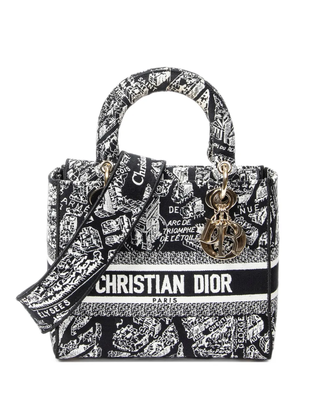 Christian Dior Pre-Owned medium Lady D-Lite tote bag - Schwarz