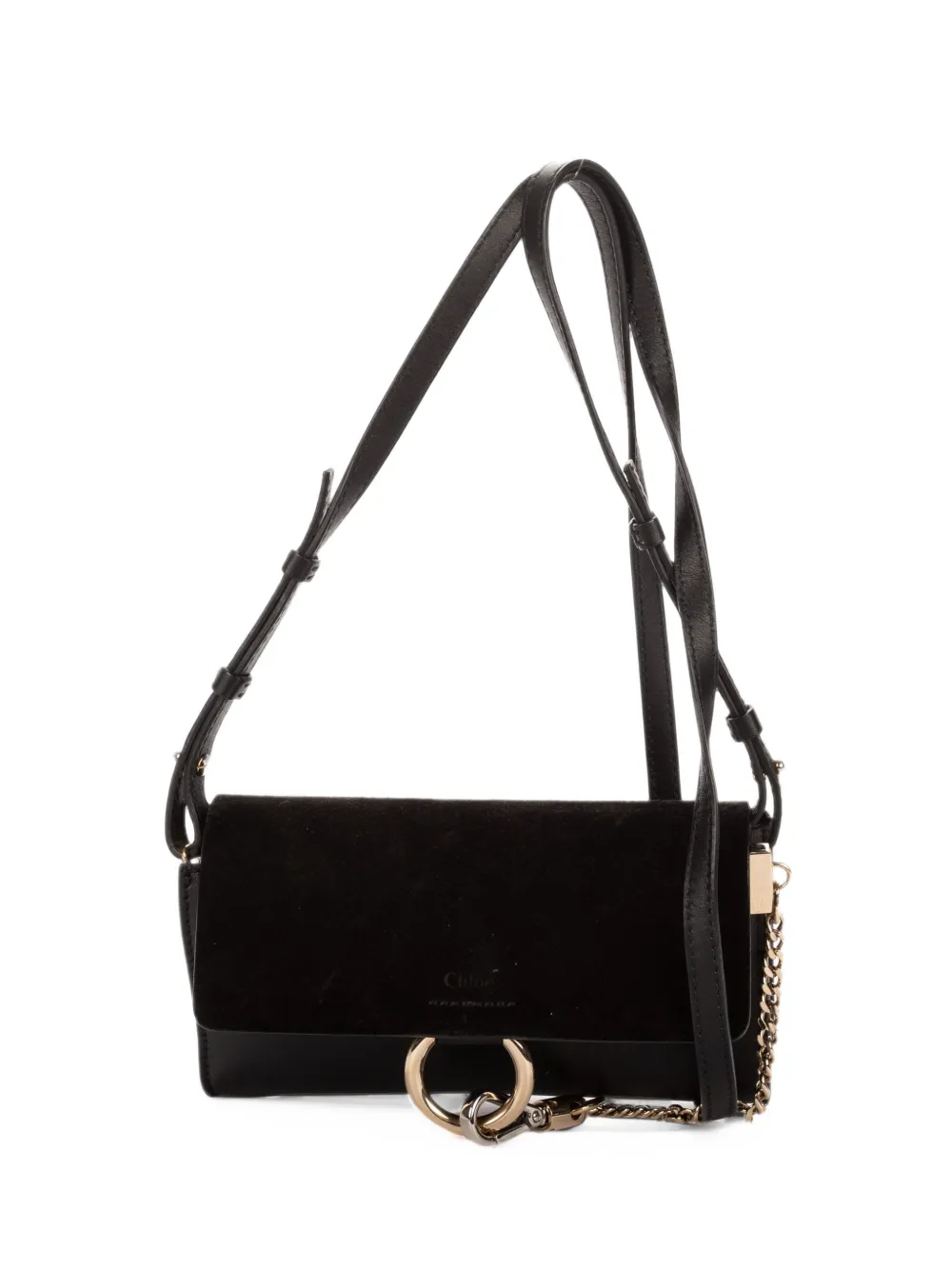 Chloé Pre-Owned Mini Faye shoulder bag - Schwarz