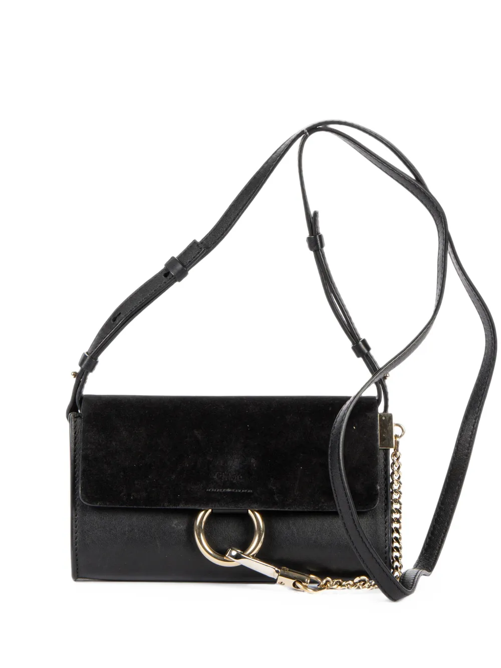 Chloé Pre-Owned mini Faye crossbody bag - Schwarz