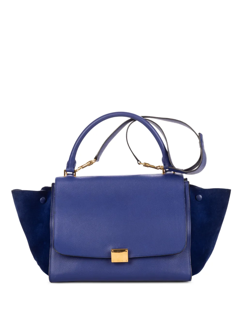 Celine Pre-Owned Trapeze shoulder bag - Blue