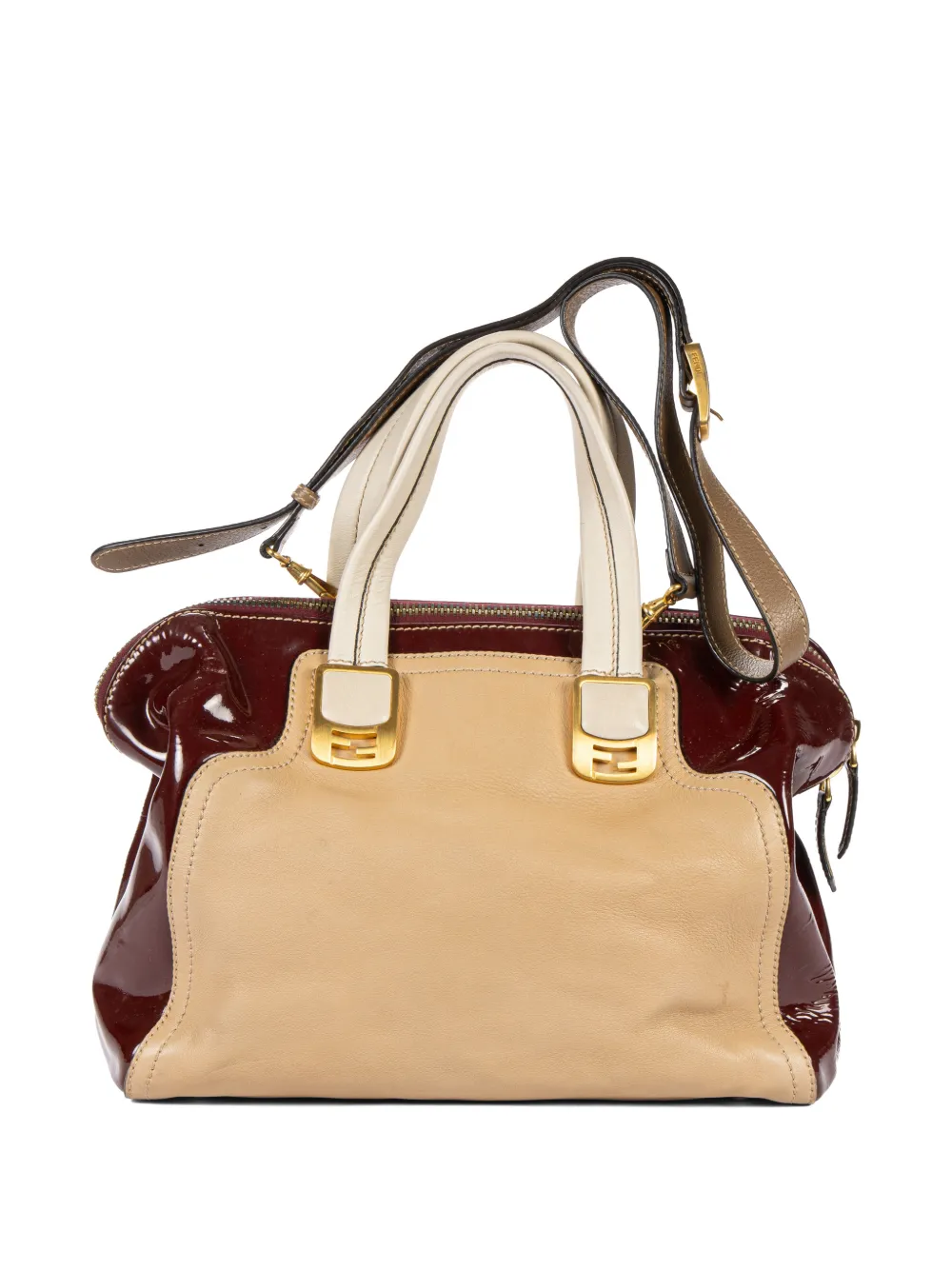 Fendi Pre-Owned Chameleon two-way handbag - Neutrals