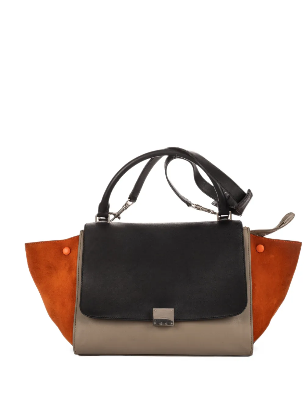 Celine Pre-Owned medium Trapeze tote bag - Black