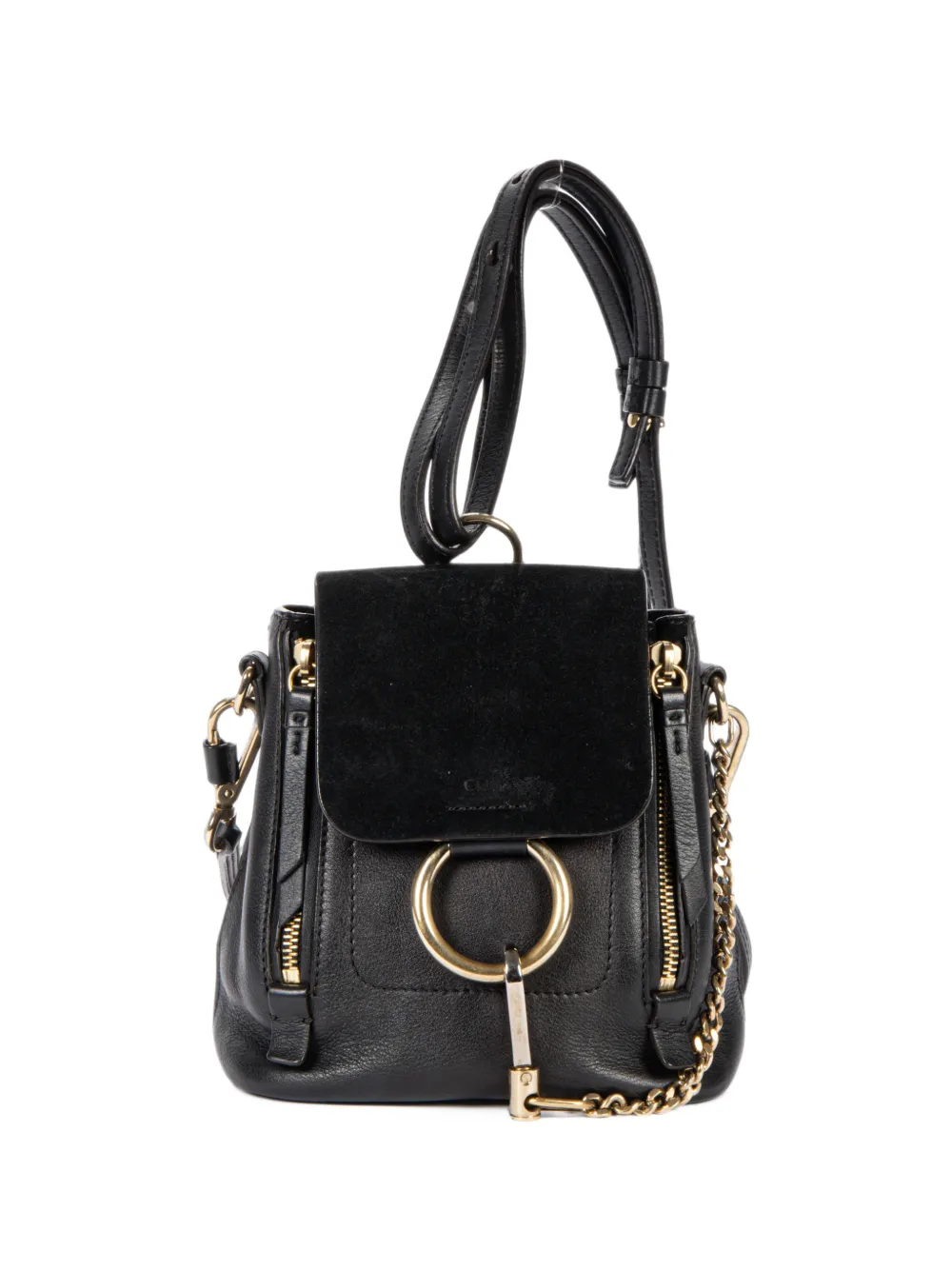 Chloé Pre-Owned Faye backpack - Schwarz