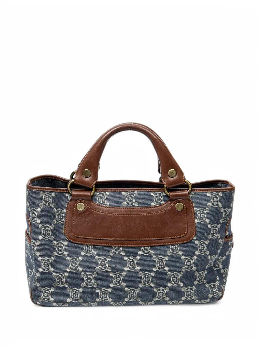 Celine Pre-Owned Boogie Macadam tote bag - Blue