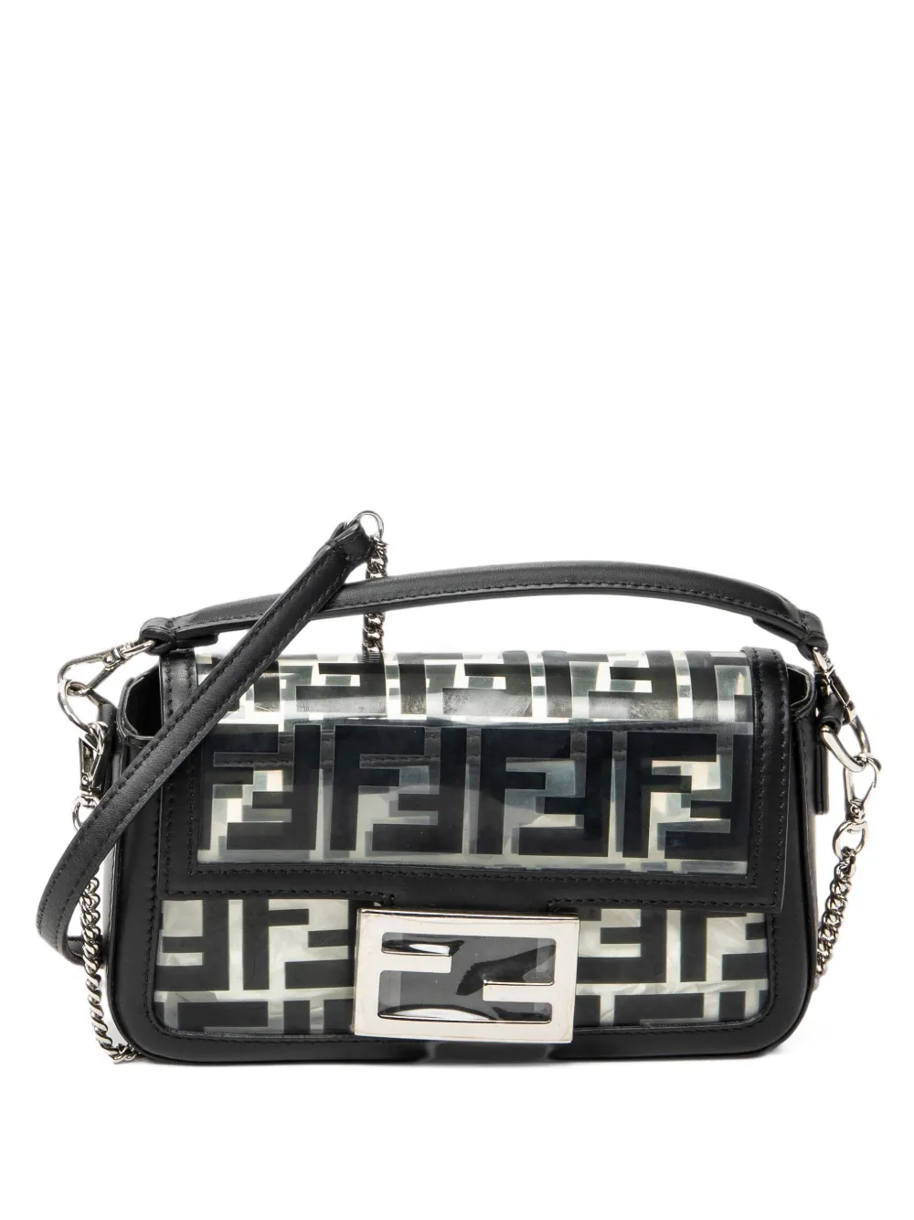 Fendi Pre-Owned Baguette Zucca shoulder bag - Schwarz