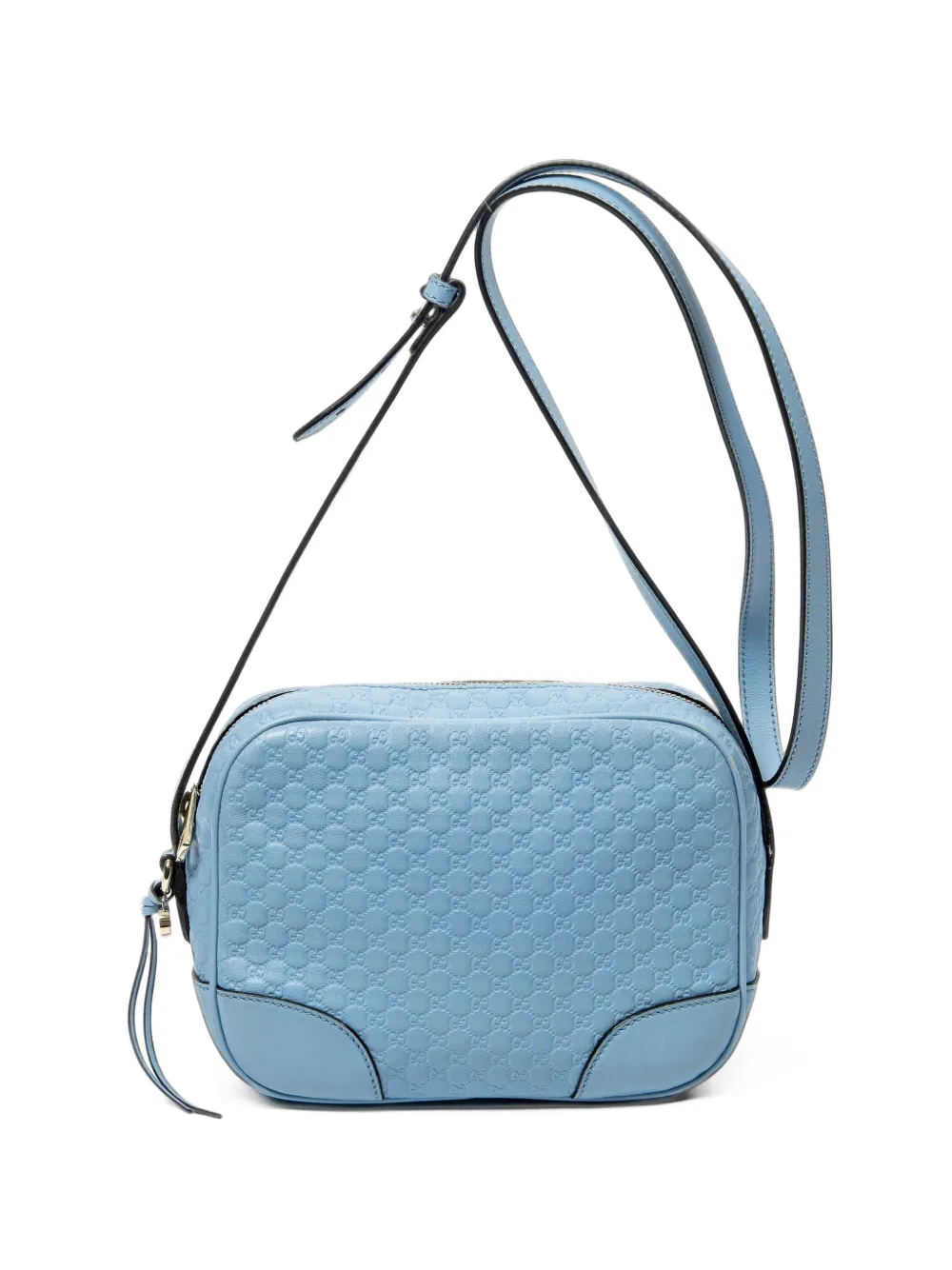 Gucci Pre-Owned mini Microguccissima Bree shoulder bag - Blue