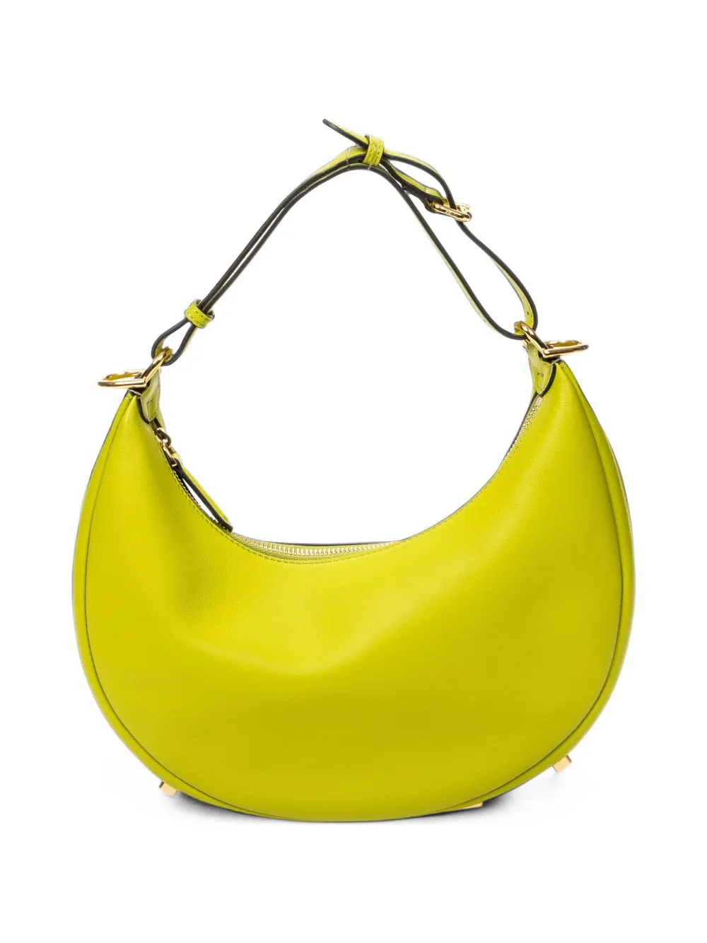 Fendi Small Graphy Handbag In Yellow