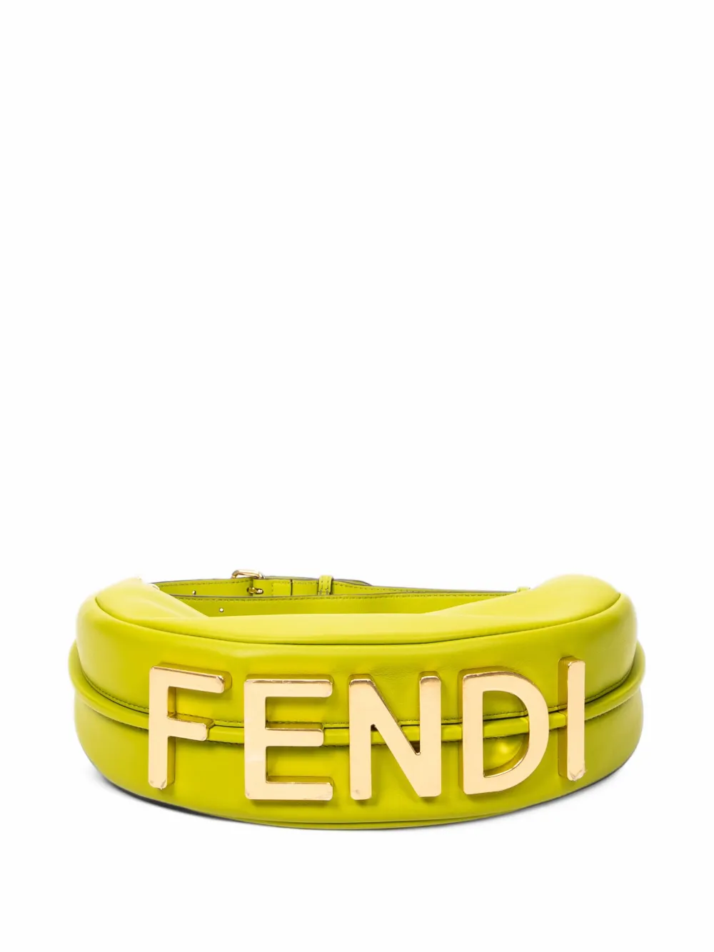 Fendi Pre-Owned small Fendigraphy handbag Geel