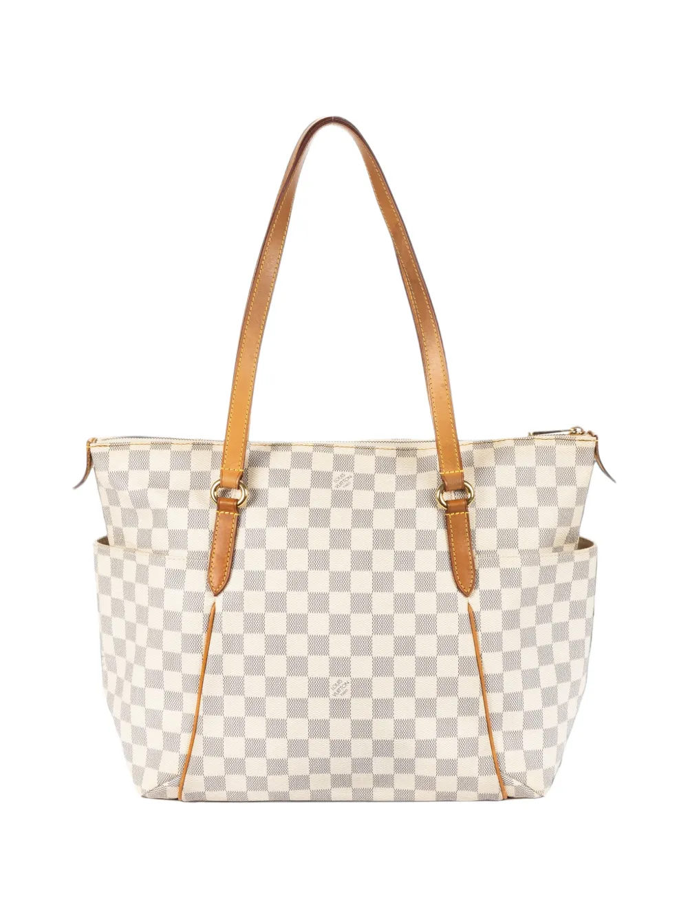 Louis Vuitton Pre-Owned Totally MM zip-fastening shoulder bag - Bianco