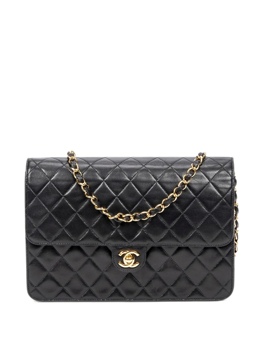 CHANEL Pre-Owned Flap quilted shoulder bag - Black