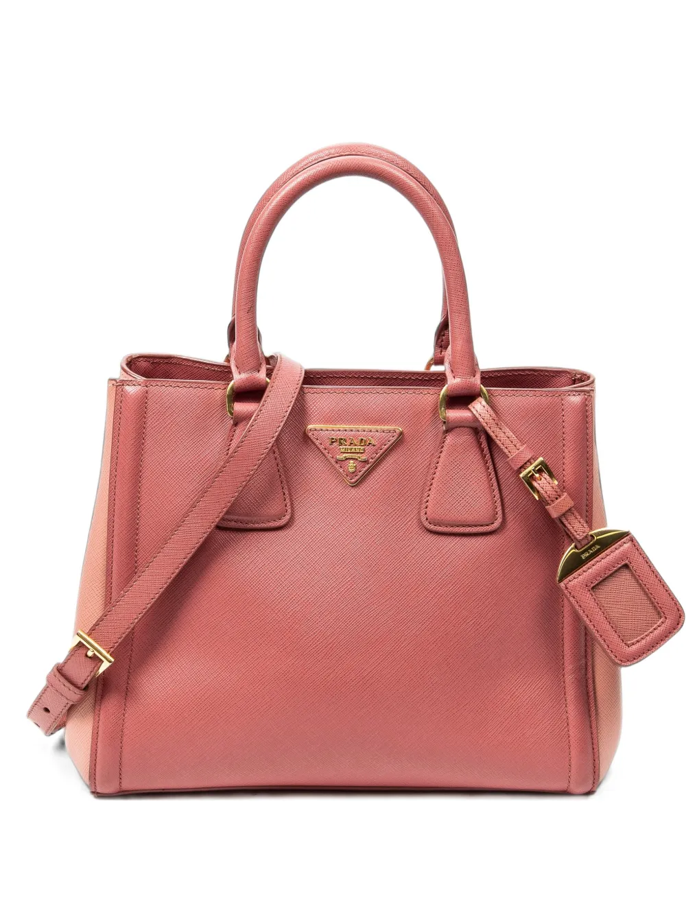 Prada Pre-Owned Saffiano leather tote bag - Rosa