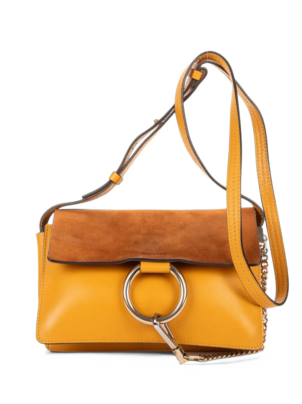 Chloé Pre-Owned small Faye shoulder bag - Gelb