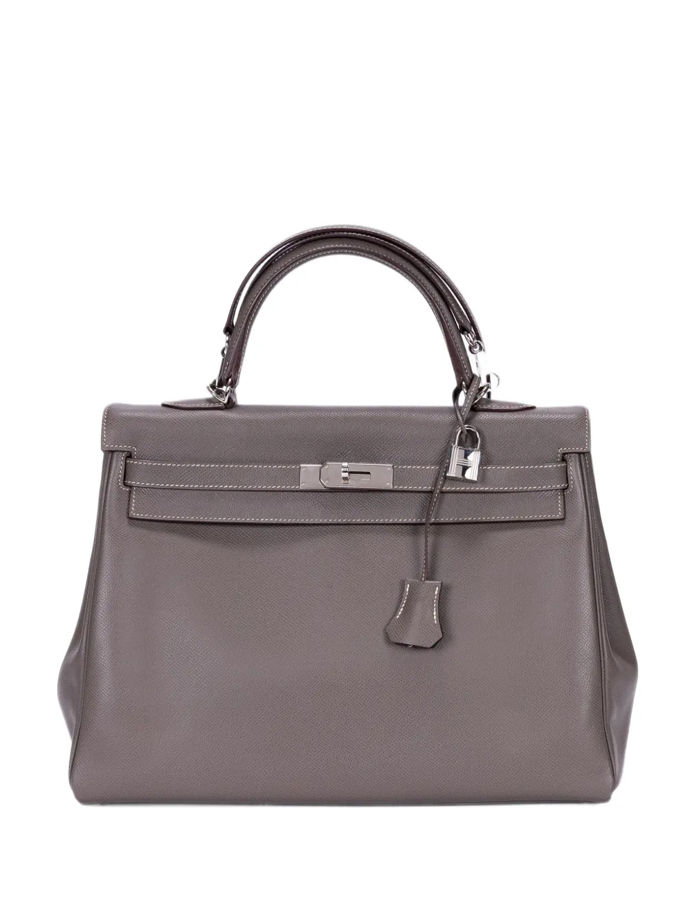 Hermès Pre-Owned Kelly 35 Retourne shoulder bag - Grau