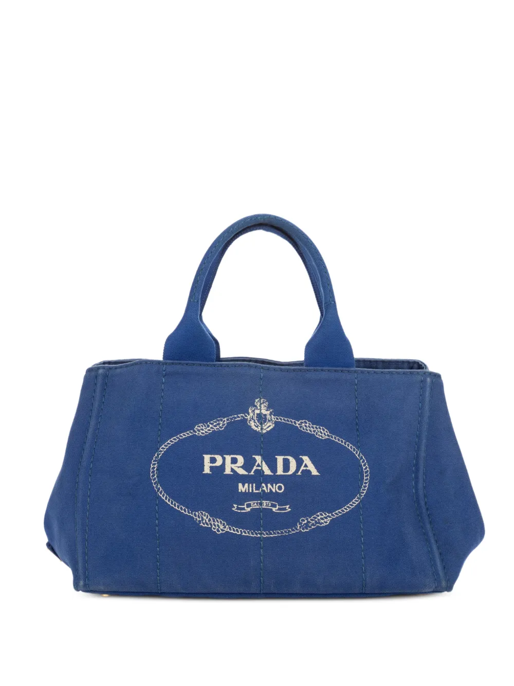 Prada Pre-Owned Canapa tote bag - Blu