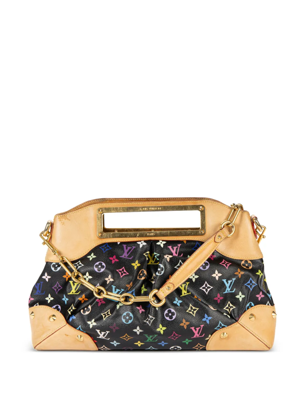 Louis Vuitton Pre-Owned x Takashi Murakami Multicolore Judy shoulder bag - Black
