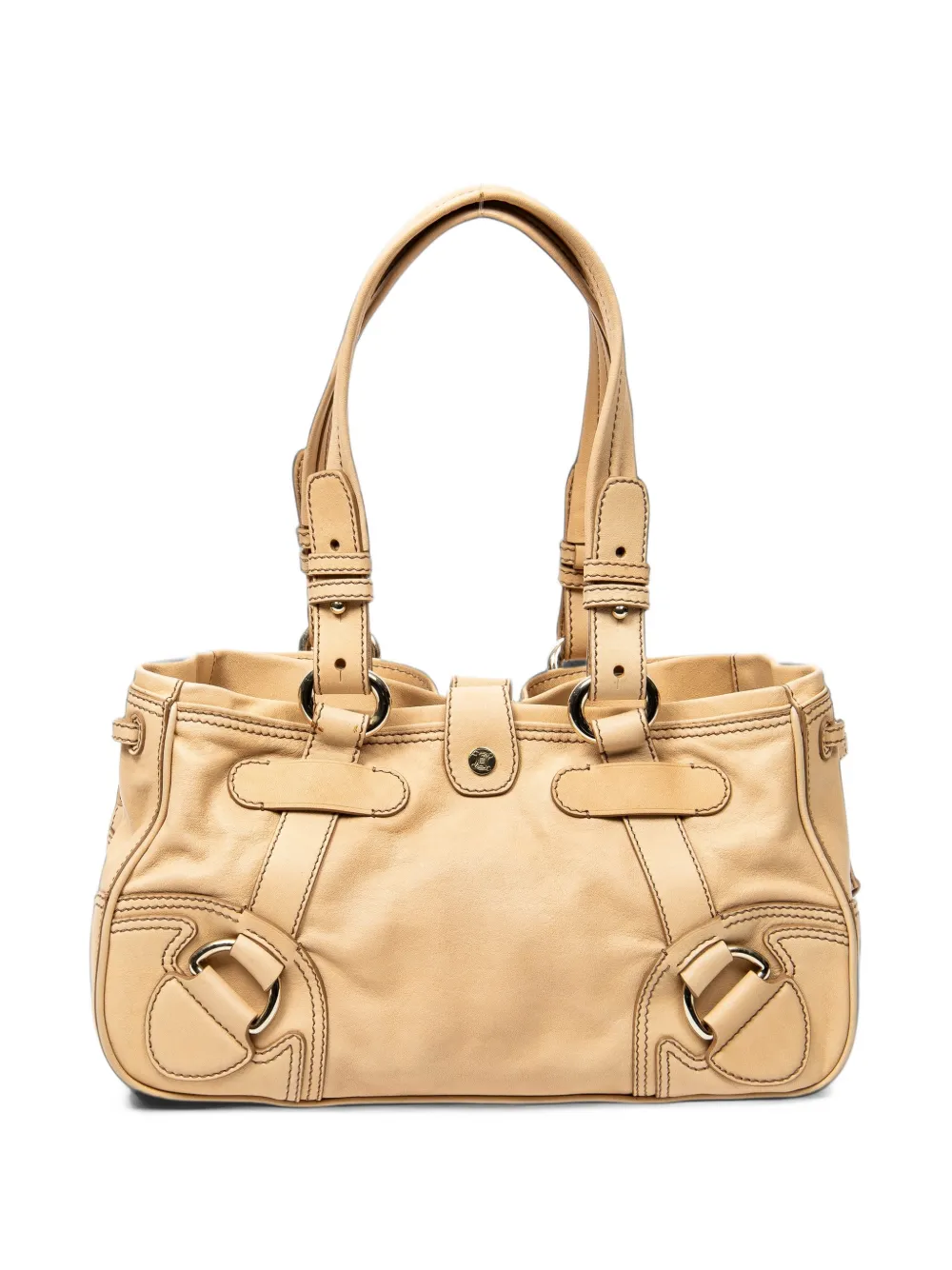 Celine Pre-Owned drawstring-side tote bag - Neutrals