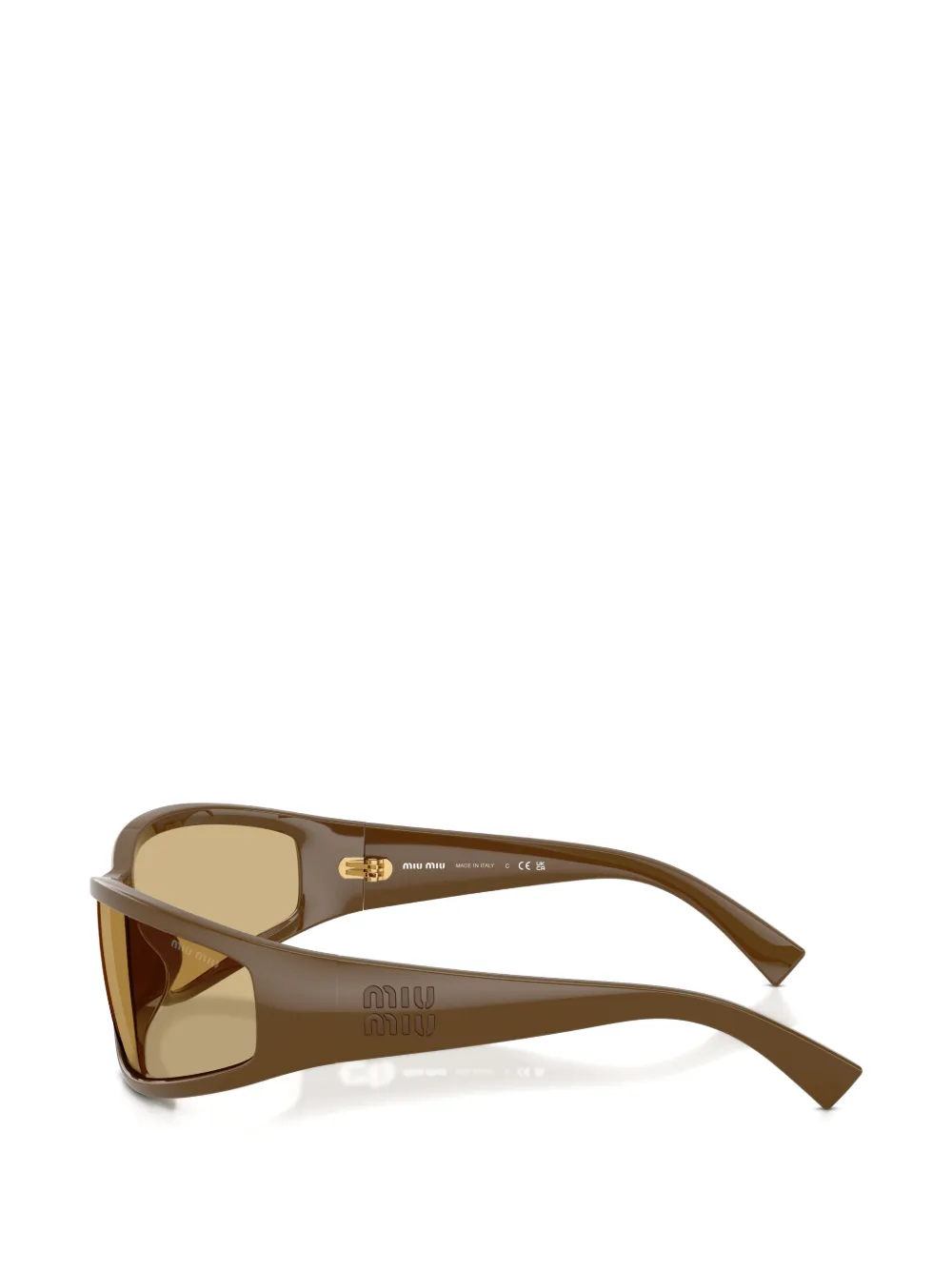 Miu Eyewear rectangle-frame sunglasses Bruin