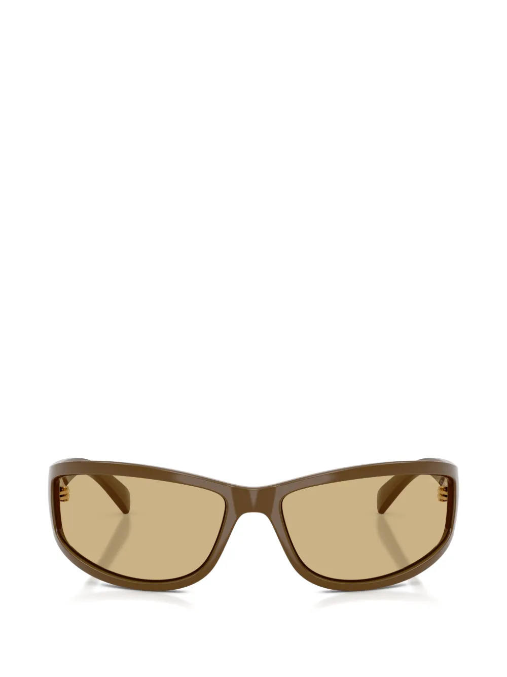 Miu Miu Eyewear rectangle-frame sunglasses - Marrone
