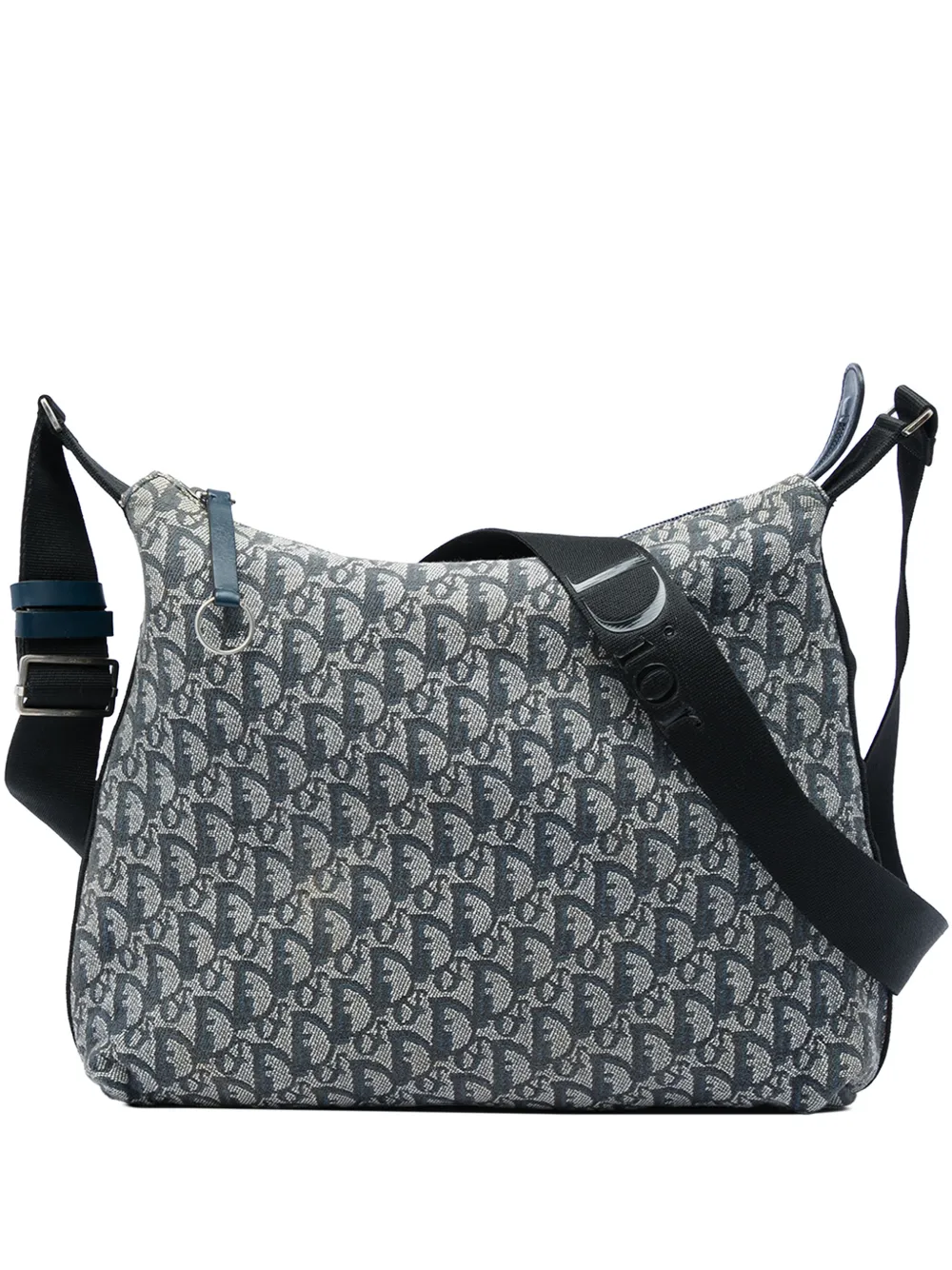 Christian Dior Pre-Owned 2002 Diorissimo Trotter Canvas crossbody bag - Blue