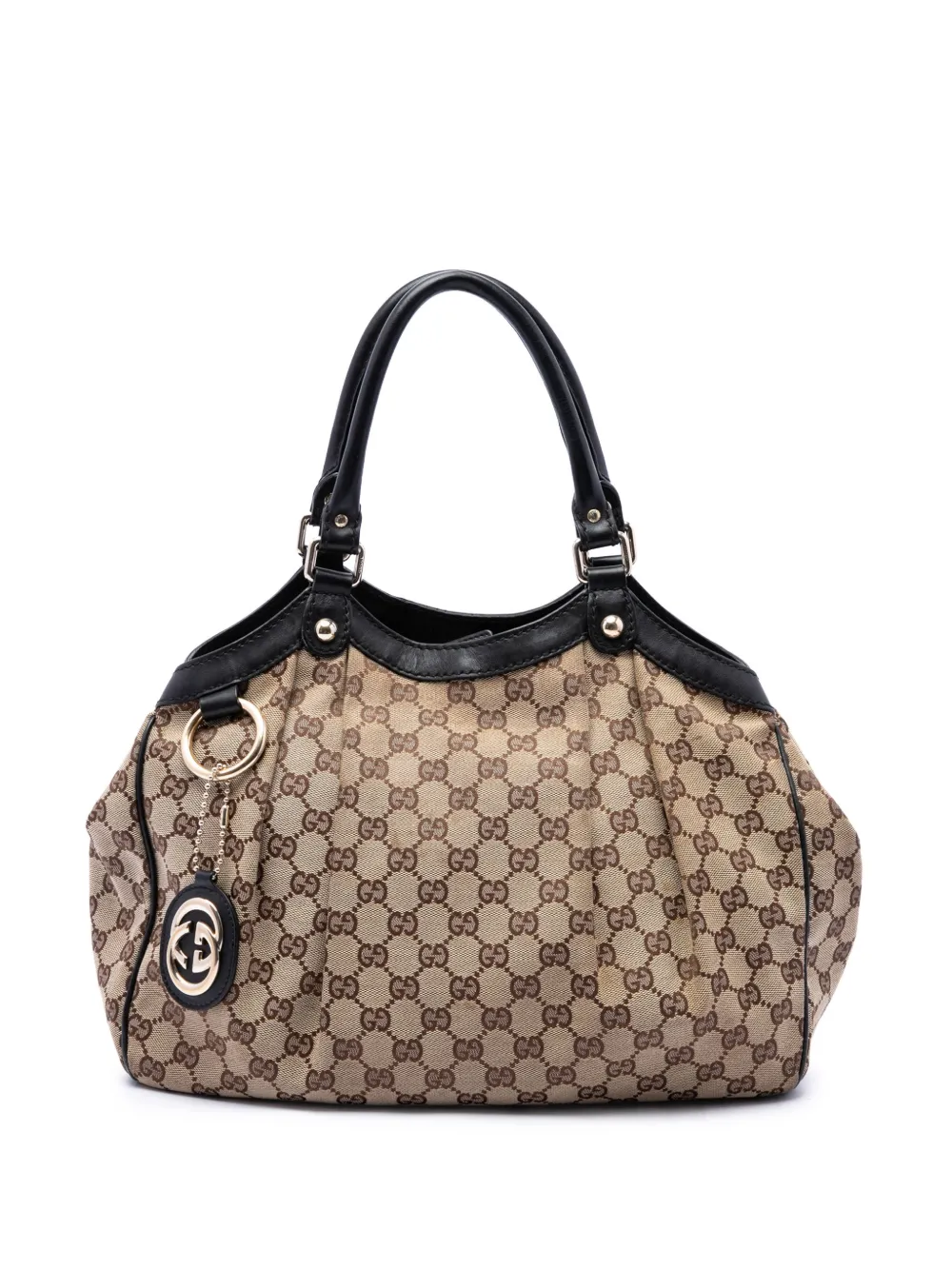 Gucci Pre-Owned 2016-2026 Medium GG Canvas Sukey tote bag - Neutrals