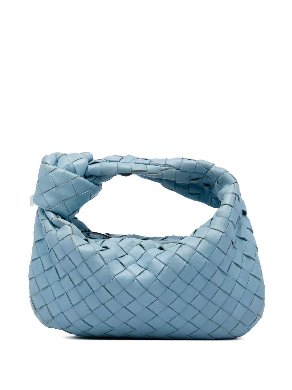 Bottega Veneta Pre-Owned 2012-2026 Mini Nappa Intrecciato Jodie hobo bag - Blau