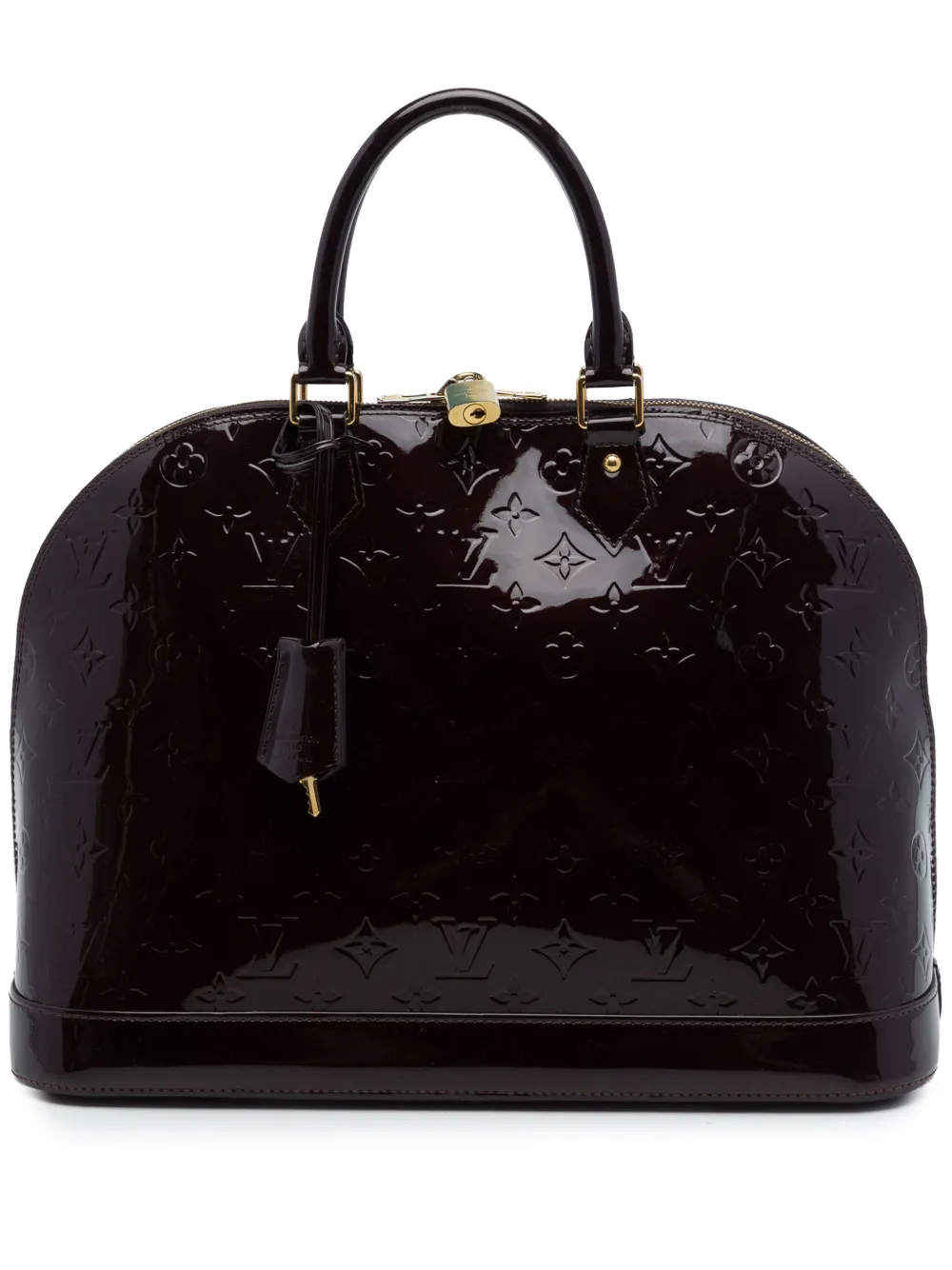 Louis Vuitton Pre-Owned 2011 Monogram Vernis Alma GM handbag - Viola